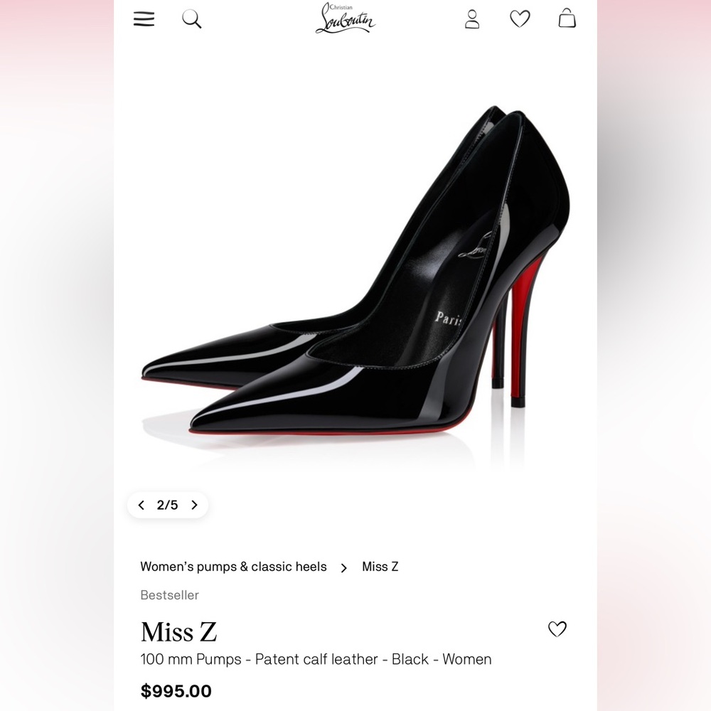 Christian Louboutin Miss Z Pumps